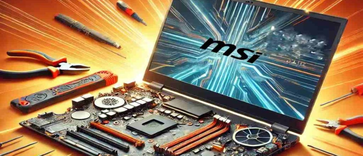 تعمیر لپ تاپ msi
